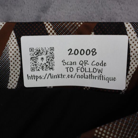 Fringe Skort Womens S Multicolor Short Elastic Waist Stretch Pocket Pull On - Picture 13 of 13